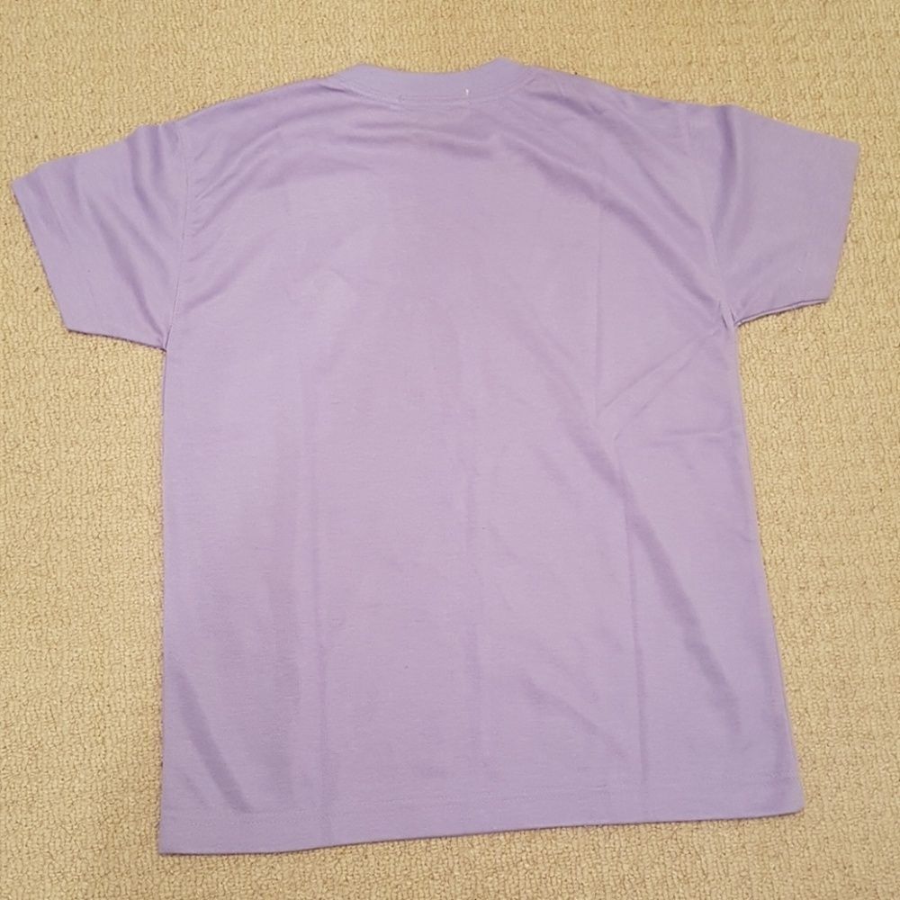 3/$20 NWOT vintage unisex purple tee top medium - Picture 4 of 4
